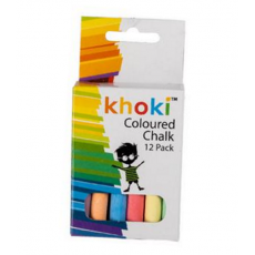 Khoki Coloured Chalk 12's